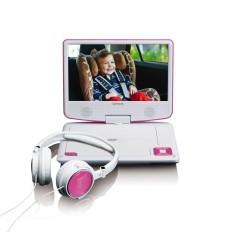 Lenco dvp-910 pink - lettore dvd portatile