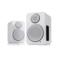 Wharfedale ds-2 white - coppia diffusori attivi wireless bluetooth