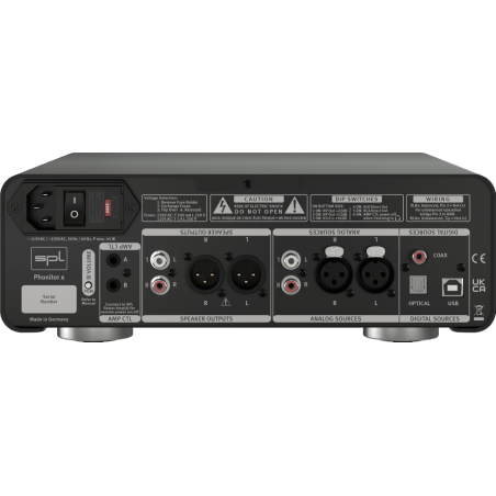 SPL PHONITOR X / DAC Nero - Preamplificatore