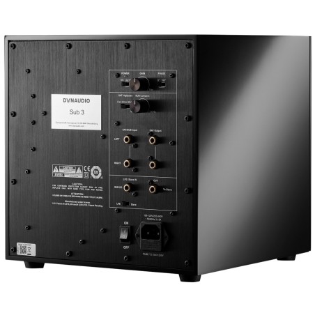 Dynaudio Sub 3 Black Satin - Subwoofer Attivo HiFi