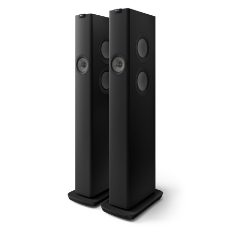 KEF LS60 Wireless Carbon Black - Coppia diffusori HiFi Wireless