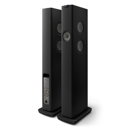 KEF LS60 Wireless Carbon Black - Coppia diffusori HiFi Wireless