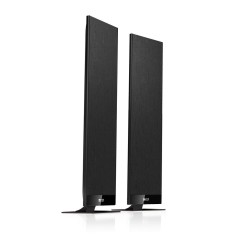 KEF T301 Black - Coppia altoparlanti sottili TV Home Cinema