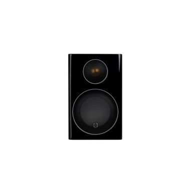 Pair of audio monitors new radius 90 black gloss