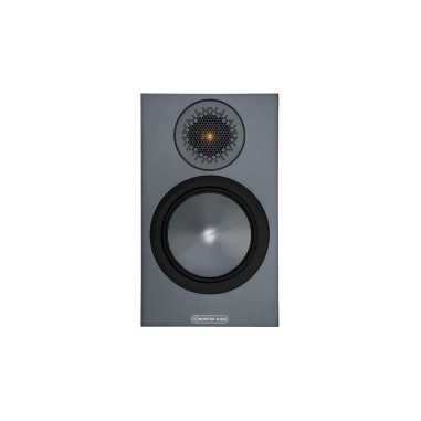 Monitor audio bronze 50 6g black - coppia diffusori da supporto bass reflex a 2 vie