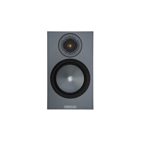 Monitor audio bronze 50 6g black - coppia diffusori da supporto bass reflex a 2 vie