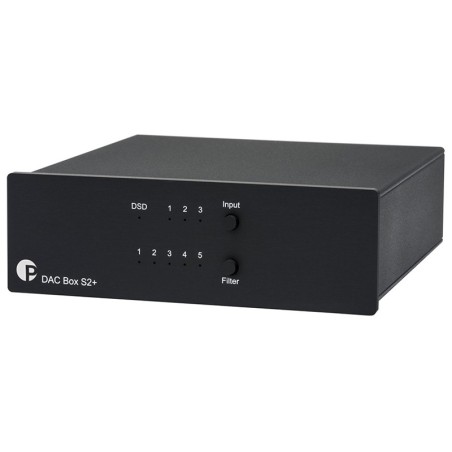 Pro-Ject DAC BOX S2+ Nero - Convertitore D/A