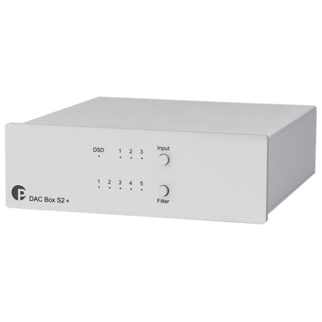 Pro-ject dac box s2 + silver - convertitore d/a
