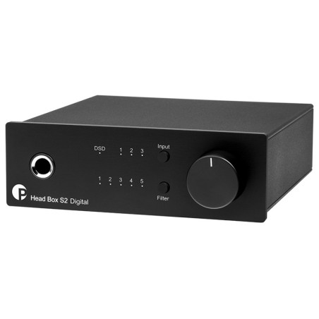 Pro-Ject HEAD BOX S2 DIGITAL Nero - Amplificatore per cuffia