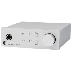 Pro-ject head box s2 digital silver - amplificatore per cuffia digitale