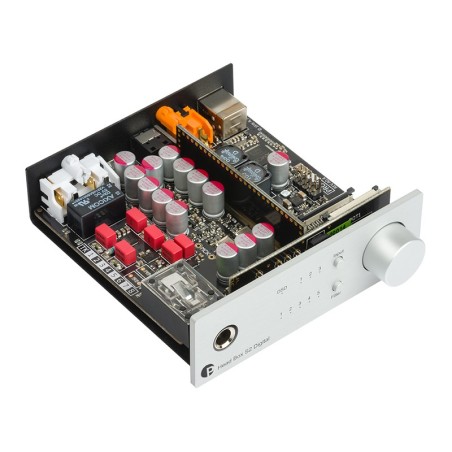 Pro-ject head box s2 digital silver - amplificatore per cuffia digitale