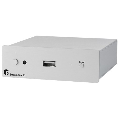 Pro-ject stream box s2 silver - music player streamer di rete