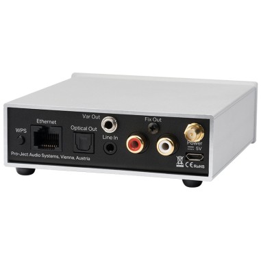 Pro-ject stream box s2 silver - music player streamer di rete