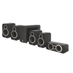 Q Acoustics Q 3010C 5.1 CINEMA PACK nero satin