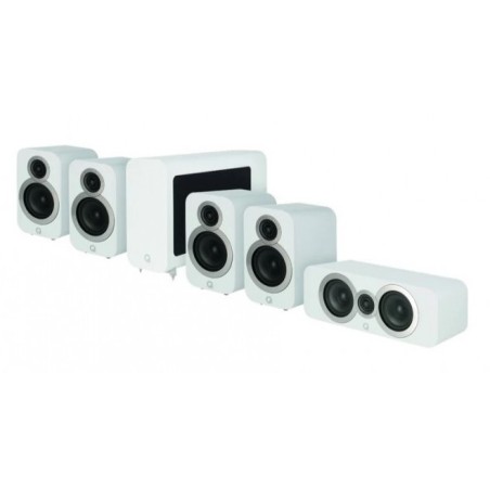 Q Acoustics Q 3010C 5.1 CINEMA PACK bianco satin