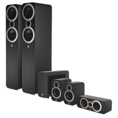 Q Acoustics Q 3050C 5.1 CINEMA PACK nero satin