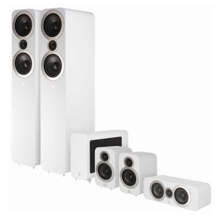 Q Acoustics Q 3050C 5.1 CINEMA PACK bianco satin