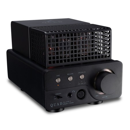 Quad pa-one+ lancaster grey - amplificatore integrato valvolare