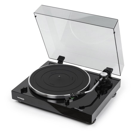 THORENS TD 204 BLACK HIGH GLOSS - Giradischi manuale