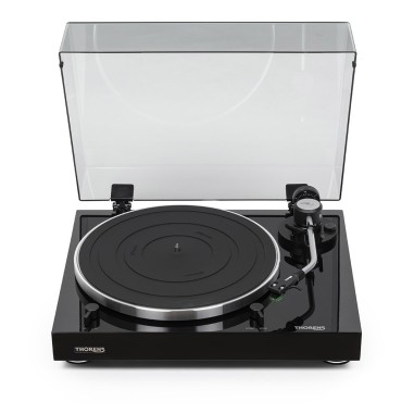 THORENS TD 204 BLACK HIGH GLOSS - Giradischi manuale