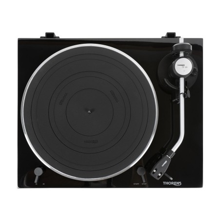 THORENS TD 204 BLACK HIGH GLOSS - Giradischi manuale
