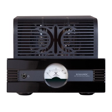 SYNTHESIS ROMA 98DC PIANO BLACK LACQUER WOOD - Amplificatore finale di potenza