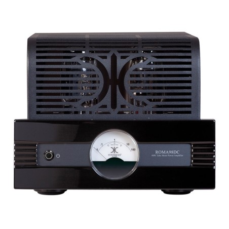 SYNTHESIS ROMA 98DC PIANO BLACK LACQUER WOOD - Amplificatore finale di potenza