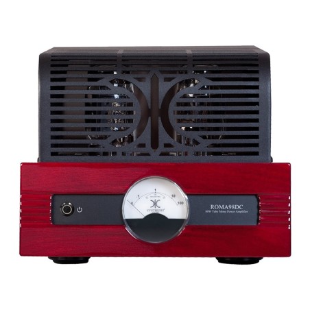 SYNTHESIS ROMA 98DC RED LACQUER WOOD ESPOSITIVO - Amplificatore finale di potenza