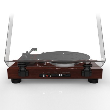 Thorens td 202 high gloss walnut - giradischi manuale