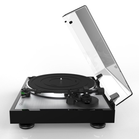 Thorens td 402 dd high gloss black - giradischi con motore a trazione diretta