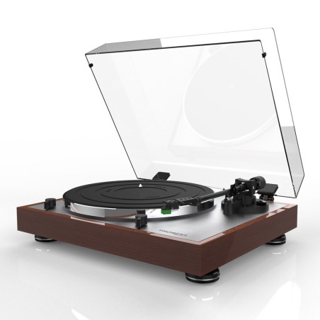 Thorens td 402 dd high gloss walnut - giradischi con motore a trazione diretta