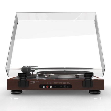 Thorens td 402 dd high gloss walnut - giradischi con motore a trazione diretta
