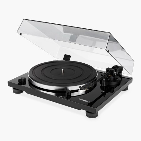 Thorens td 201 high gloss black - giradischi manuale a telaio rigido