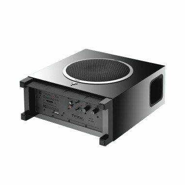 Subwoofer attivo ultracompatto wireless focal sub air laccato nero