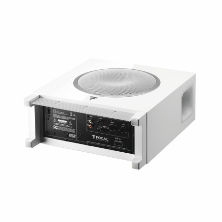 Subwoofer attivo ultracompatto wireless focal sub air laccato bianco