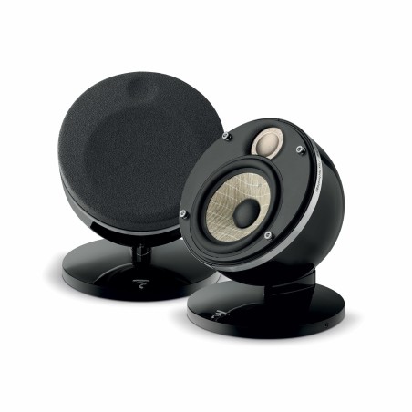 Focal dome flax sat 1.0 nero - coppia diffusori compatti