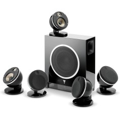 Focal dome pack flax 5.1 nero - sistema completo di diffusori