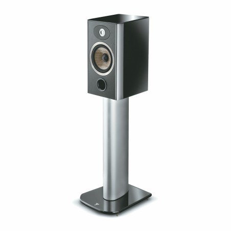 Focal ARIA STAND silver base nera