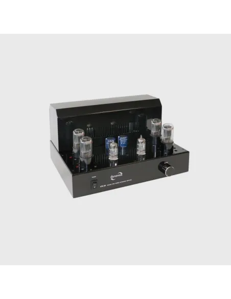 Dynavox vr-20 nero cassa lucida in metallo - amplificatore valvolare