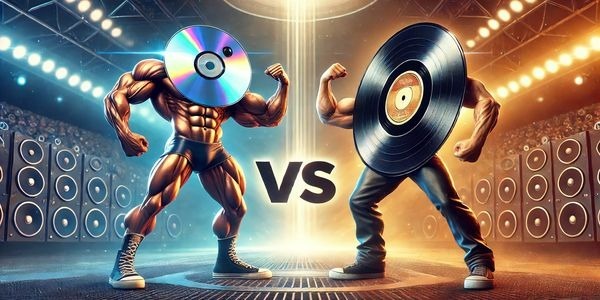 Vinile vs Cd la sfida. Chi vincerà? Tu quale preferisci?