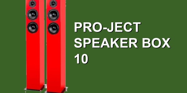 Pro-Ject SPEAKER BOX 10, i diffusori da pavimento ricchi di stile
